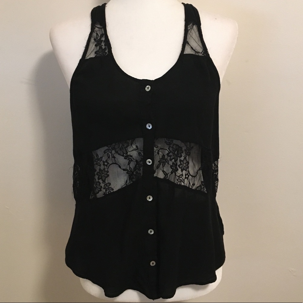 Iris Basic button-down tank